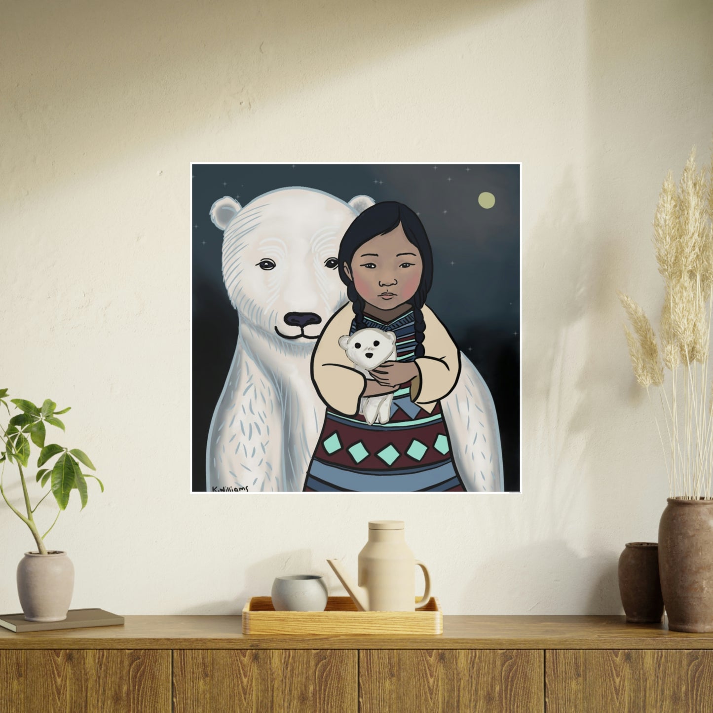 Mama Bear - Photo Art Paper Posters