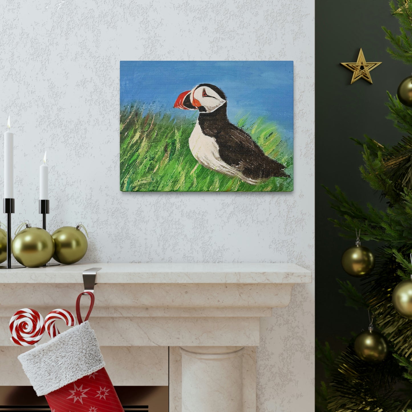 Puffin - Canvas Gallery Wraps