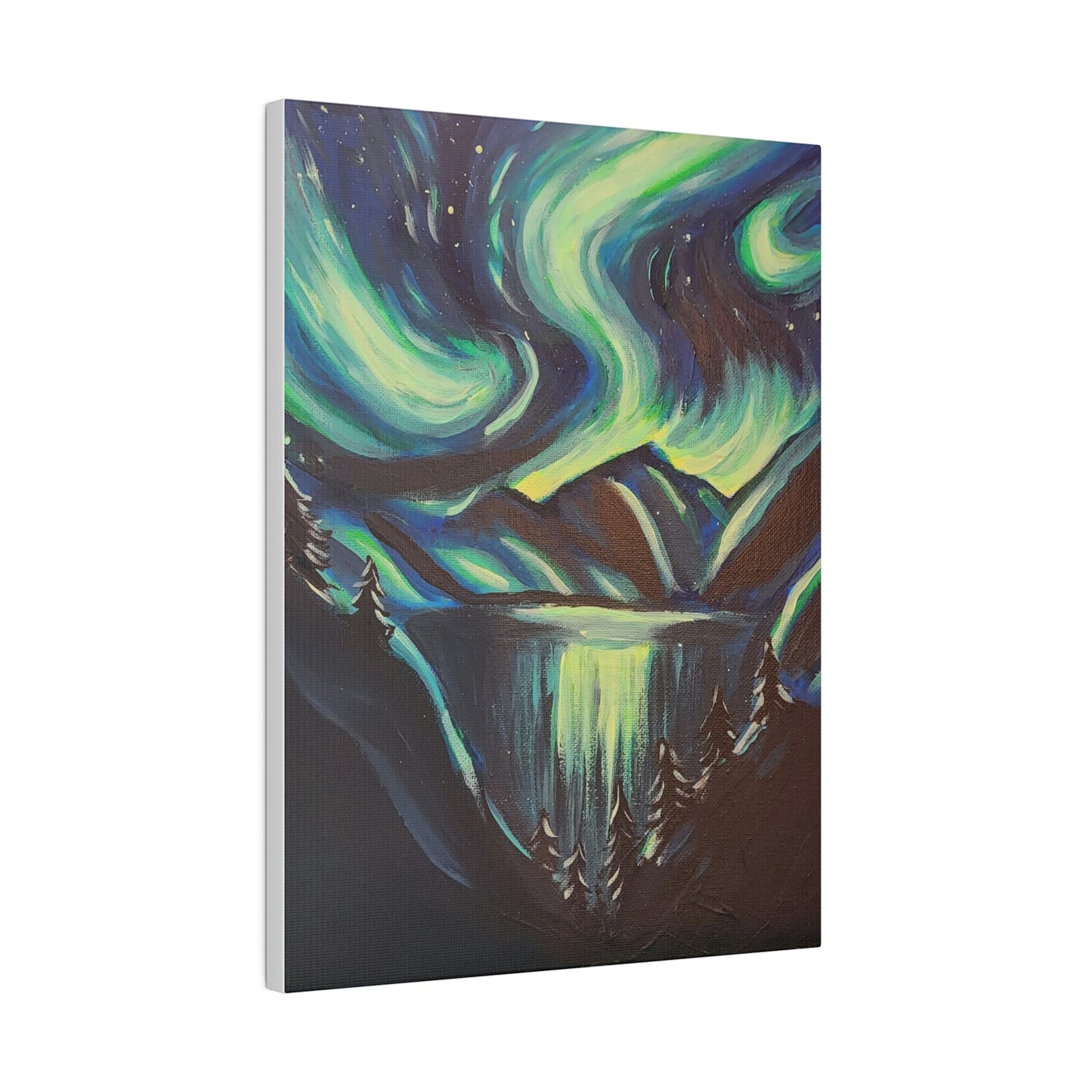 Neon lights - Matte Canvas, Stretched, 0.75"