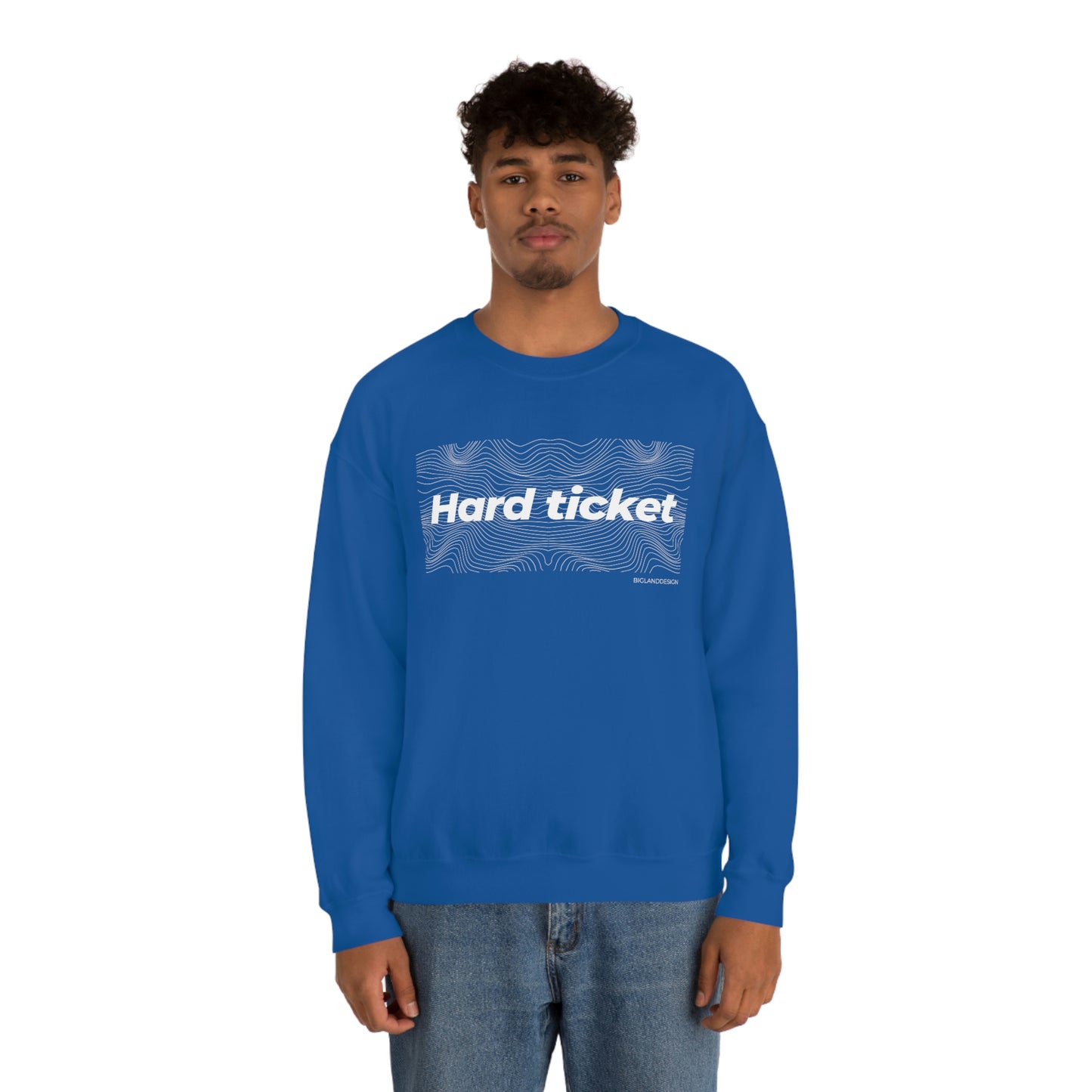 Hard ticket - Heavy Blend™ Crewneck Sweatshirt