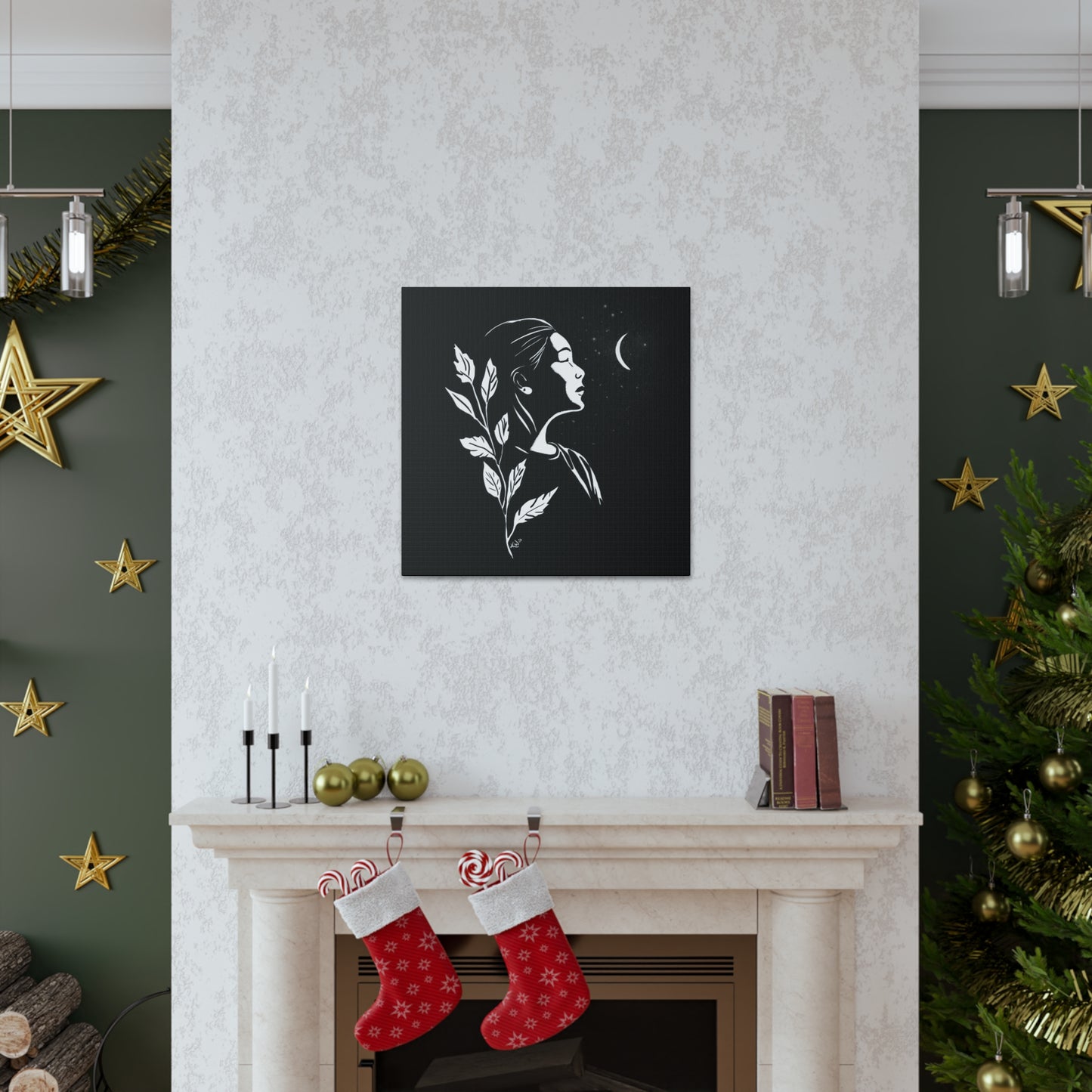 Darkest Night - Canvas Gallery Wraps