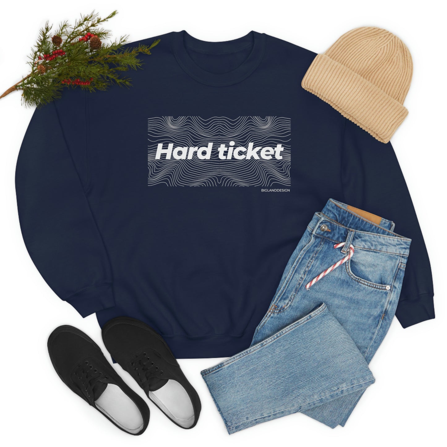 Hard ticket - Heavy Blend™ Crewneck Sweatshirt