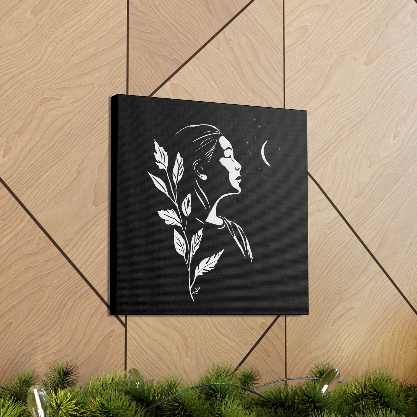 Darkest Night - Canvas Gallery Wraps