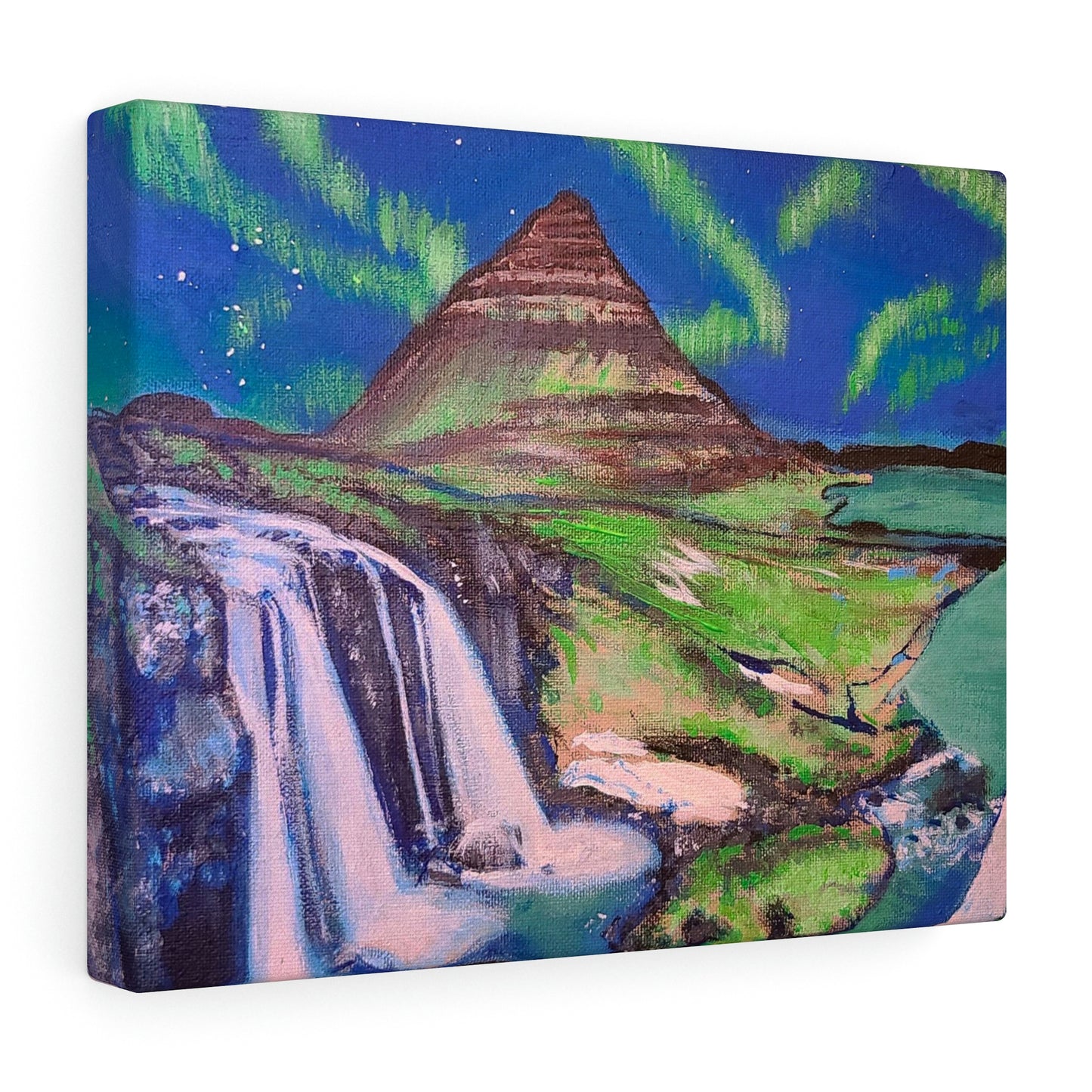 Northern lights- Stretched canvas