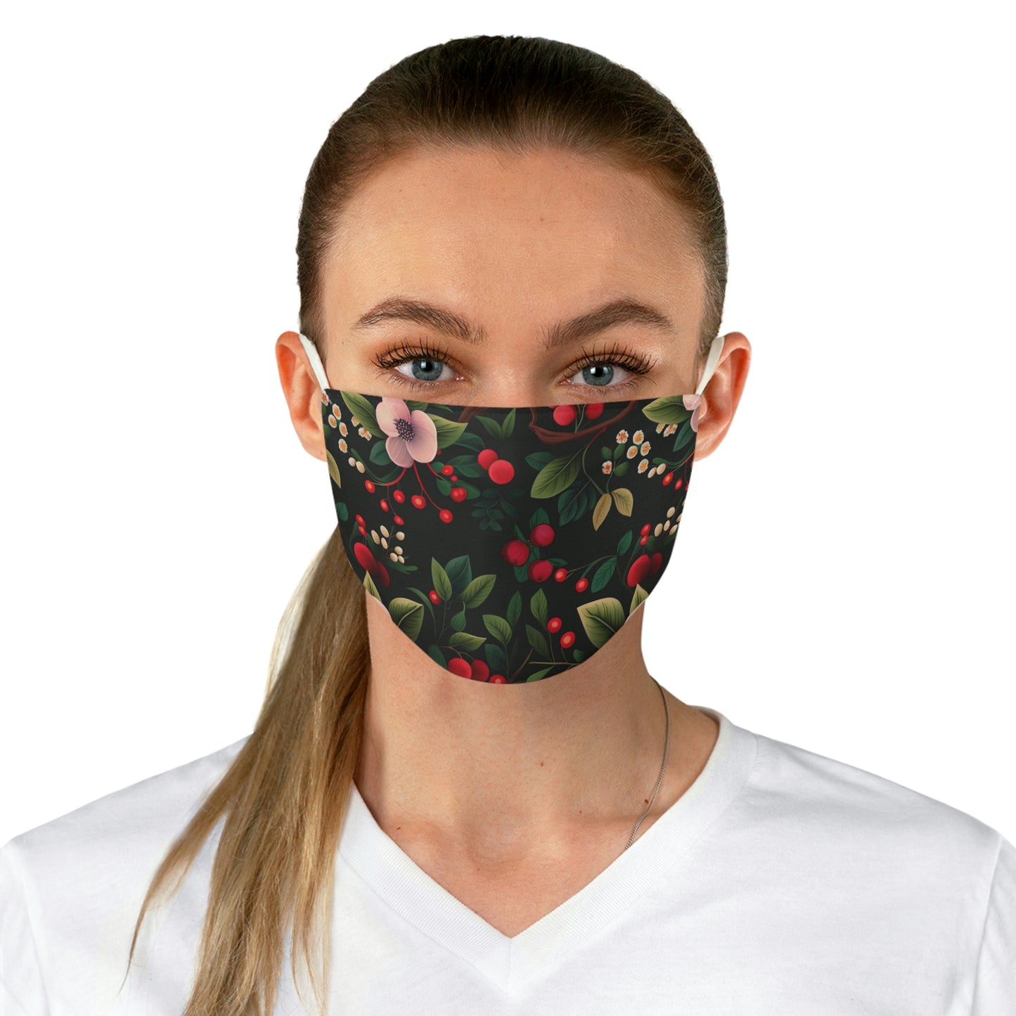Redberry Bliss - Fabric Face Mask