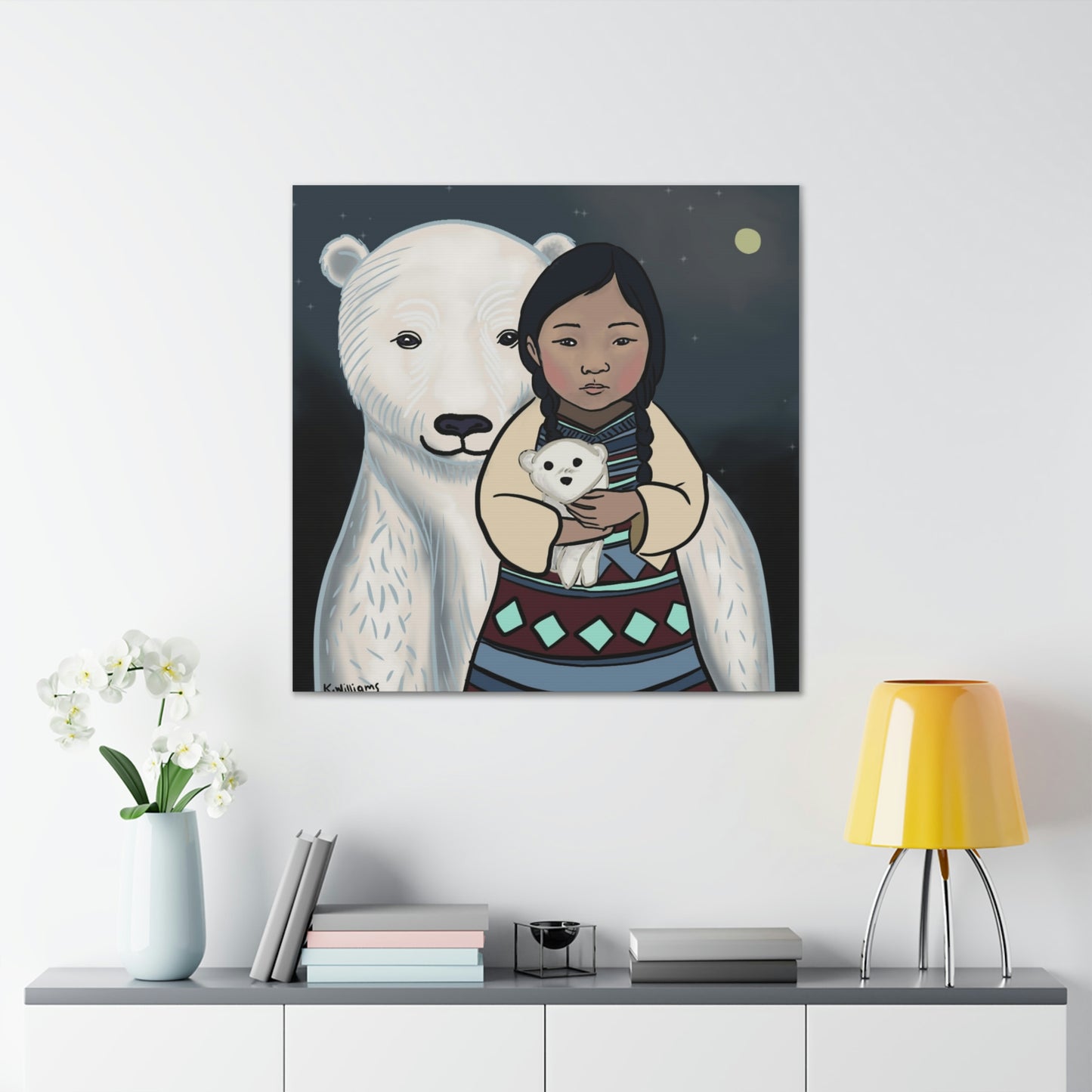 Mama bear - Canvas Gallery Wraps