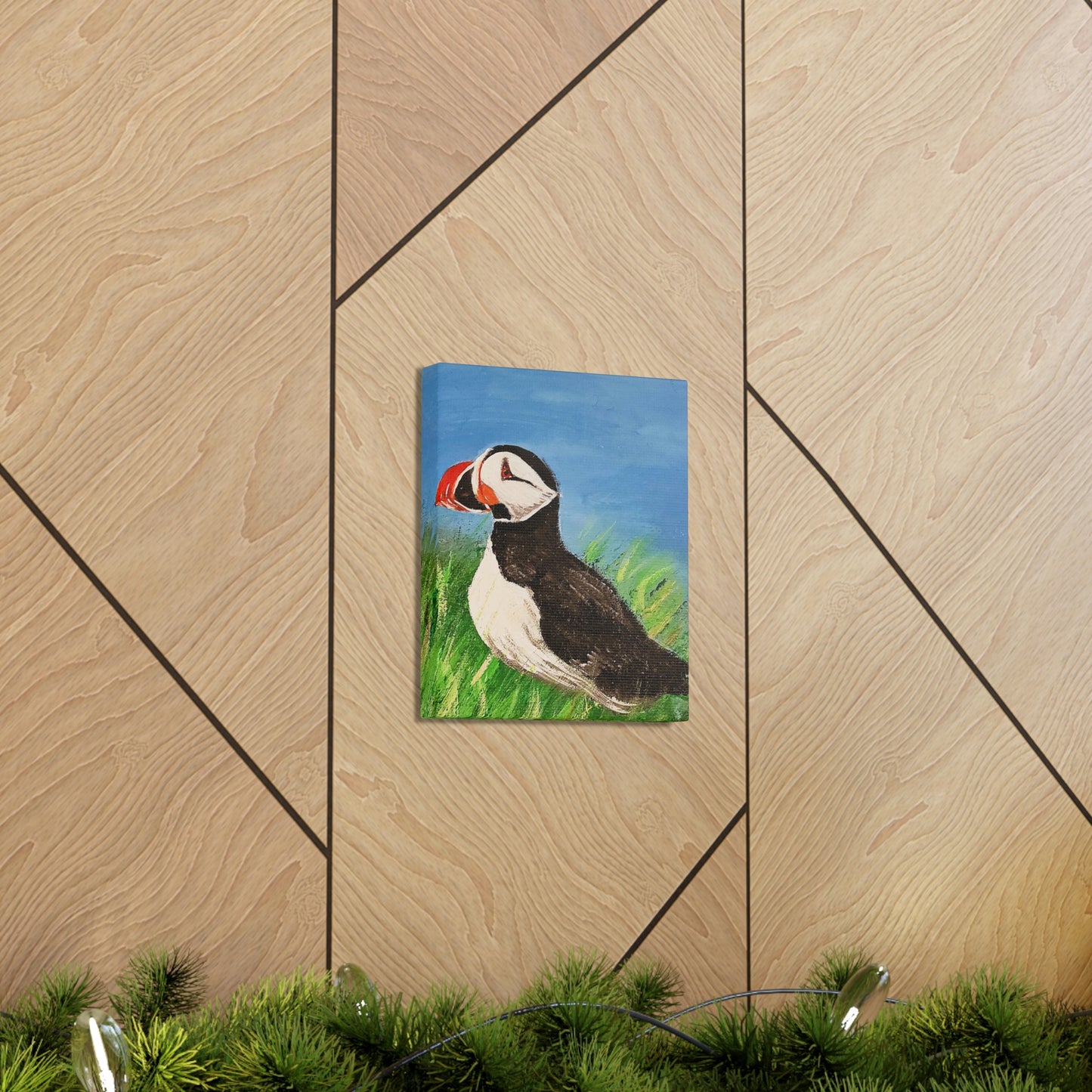 Puffin - Canvas Gallery Wraps
