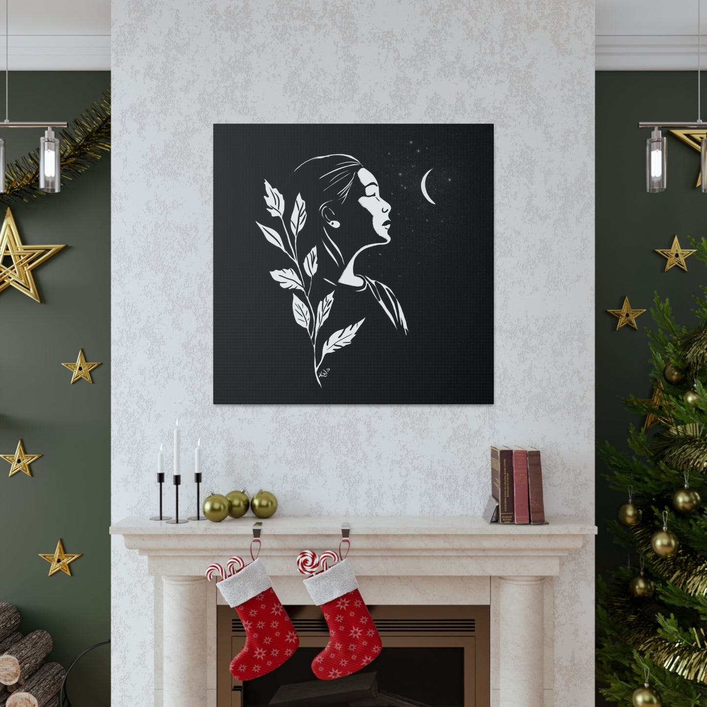 Darkest Night - Canvas Gallery Wraps