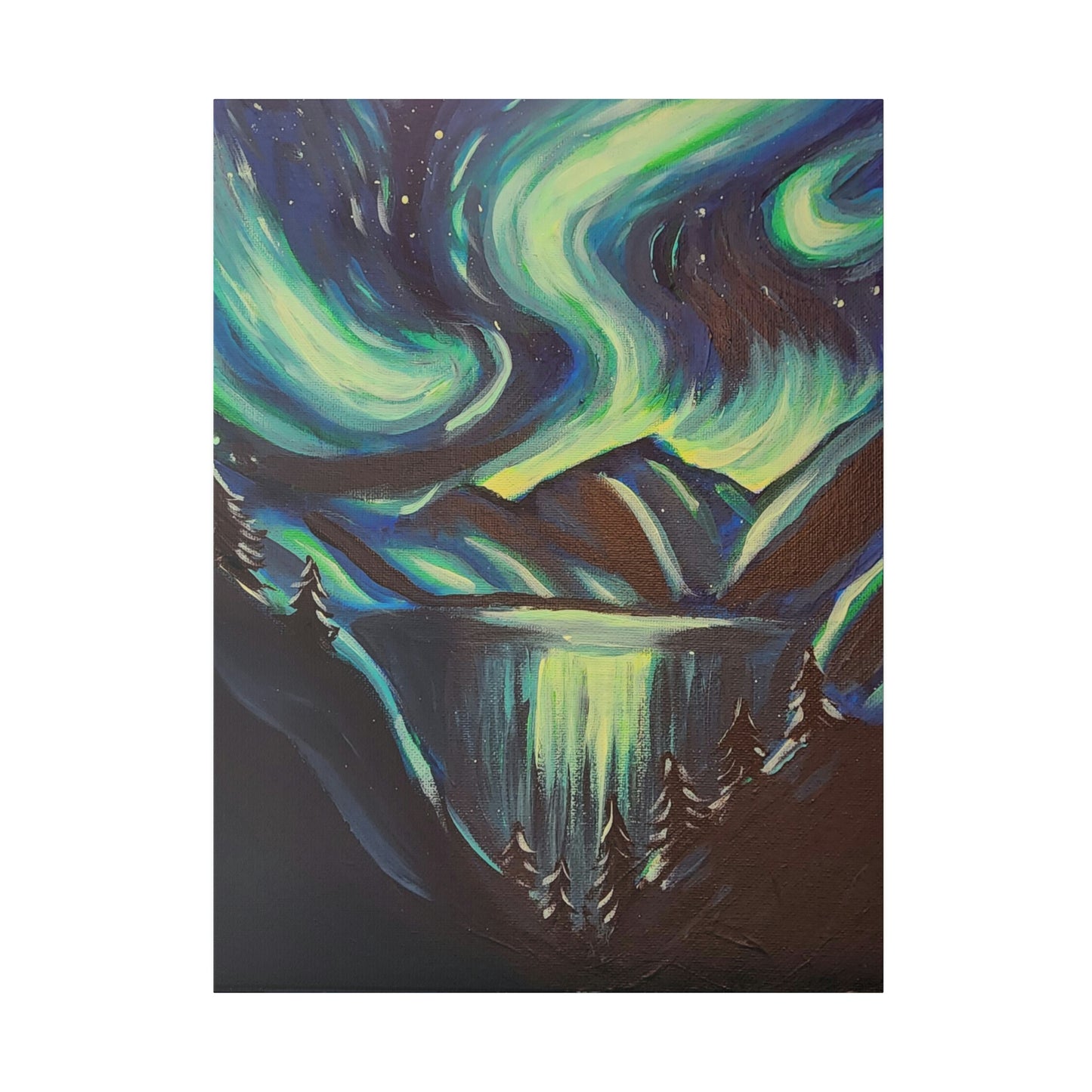 Neon lights - Matte Canvas, Stretched, 0.75"