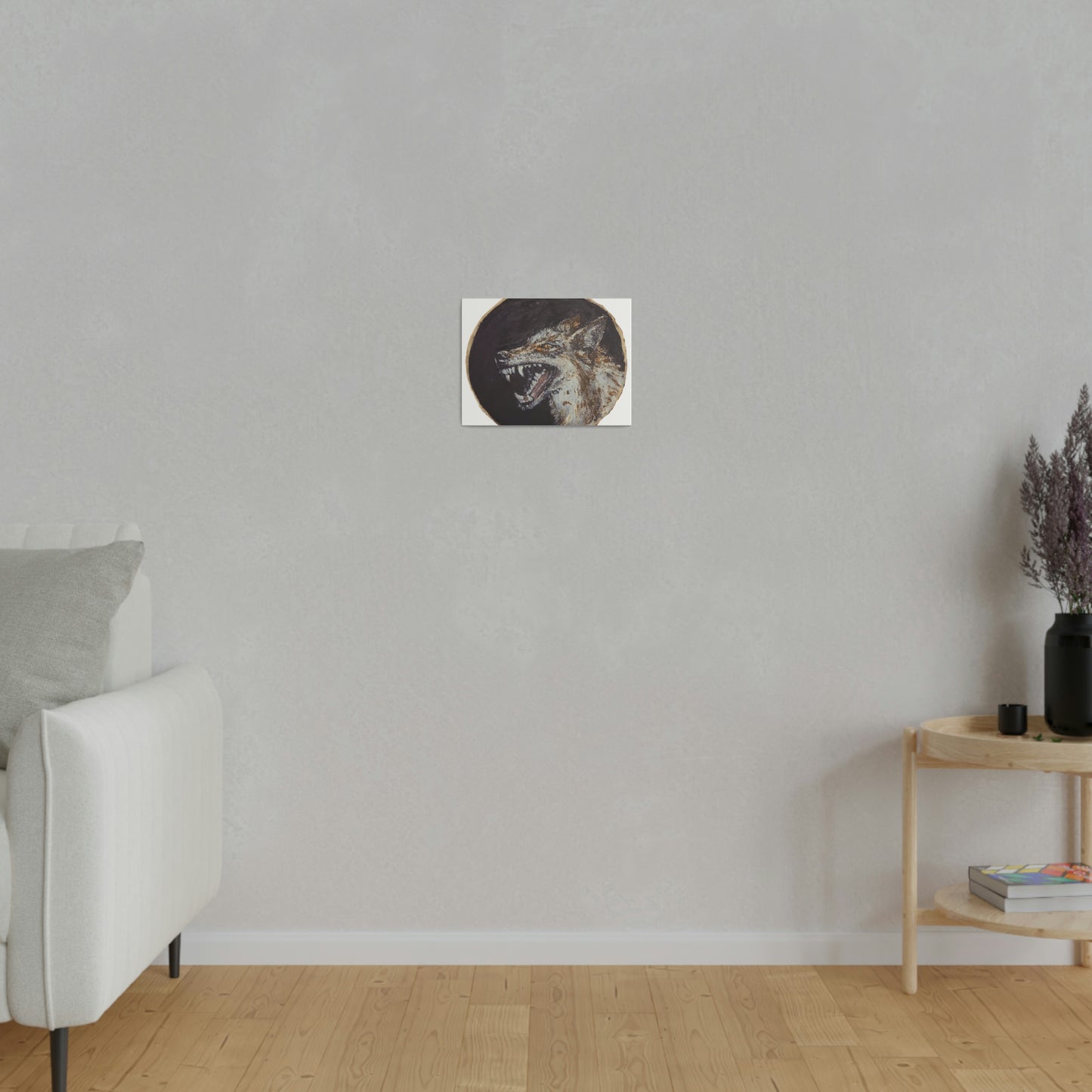 Wolf - Matte Canvas, Stretched, 0.75"