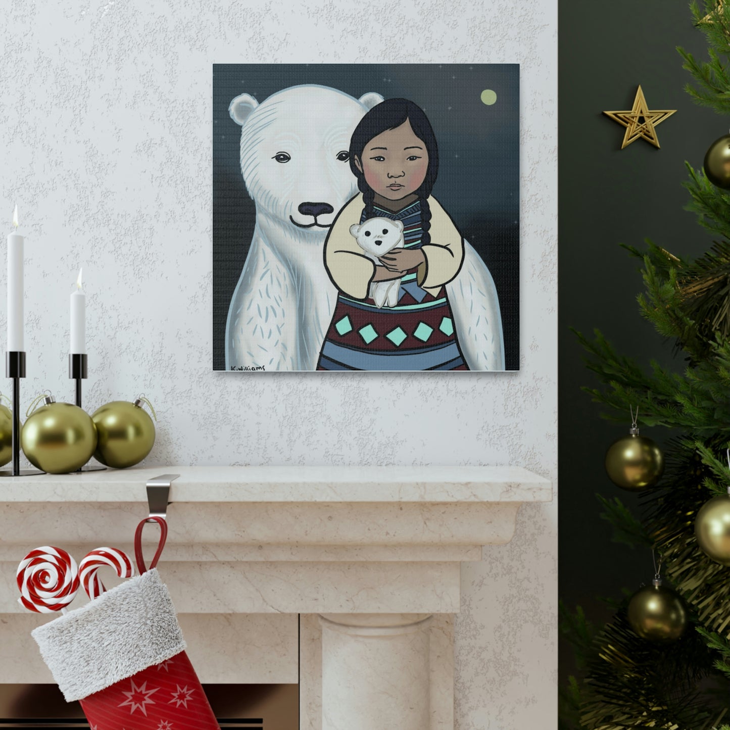 Mama bear - Canvas Gallery Wraps