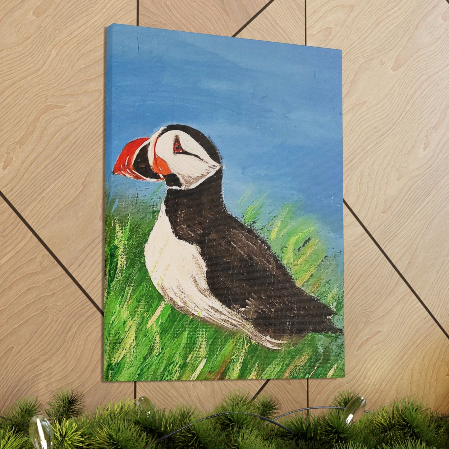Puffin - Canvas Gallery Wraps