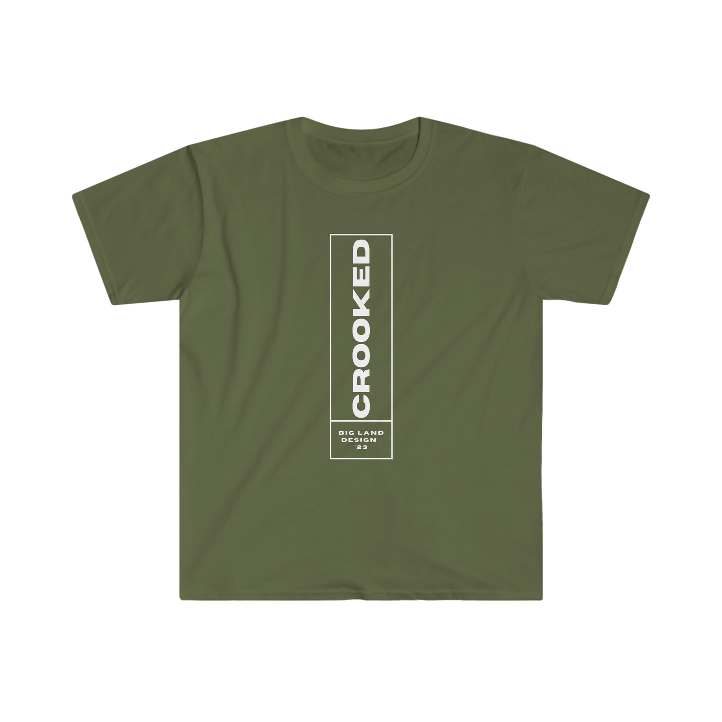 Crooked -  Softstyle T-Shirt
