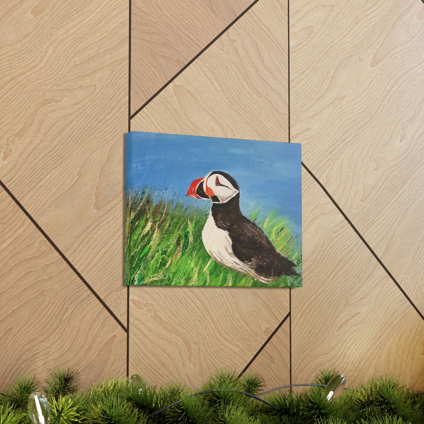 Puffin - Canvas Gallery Wraps