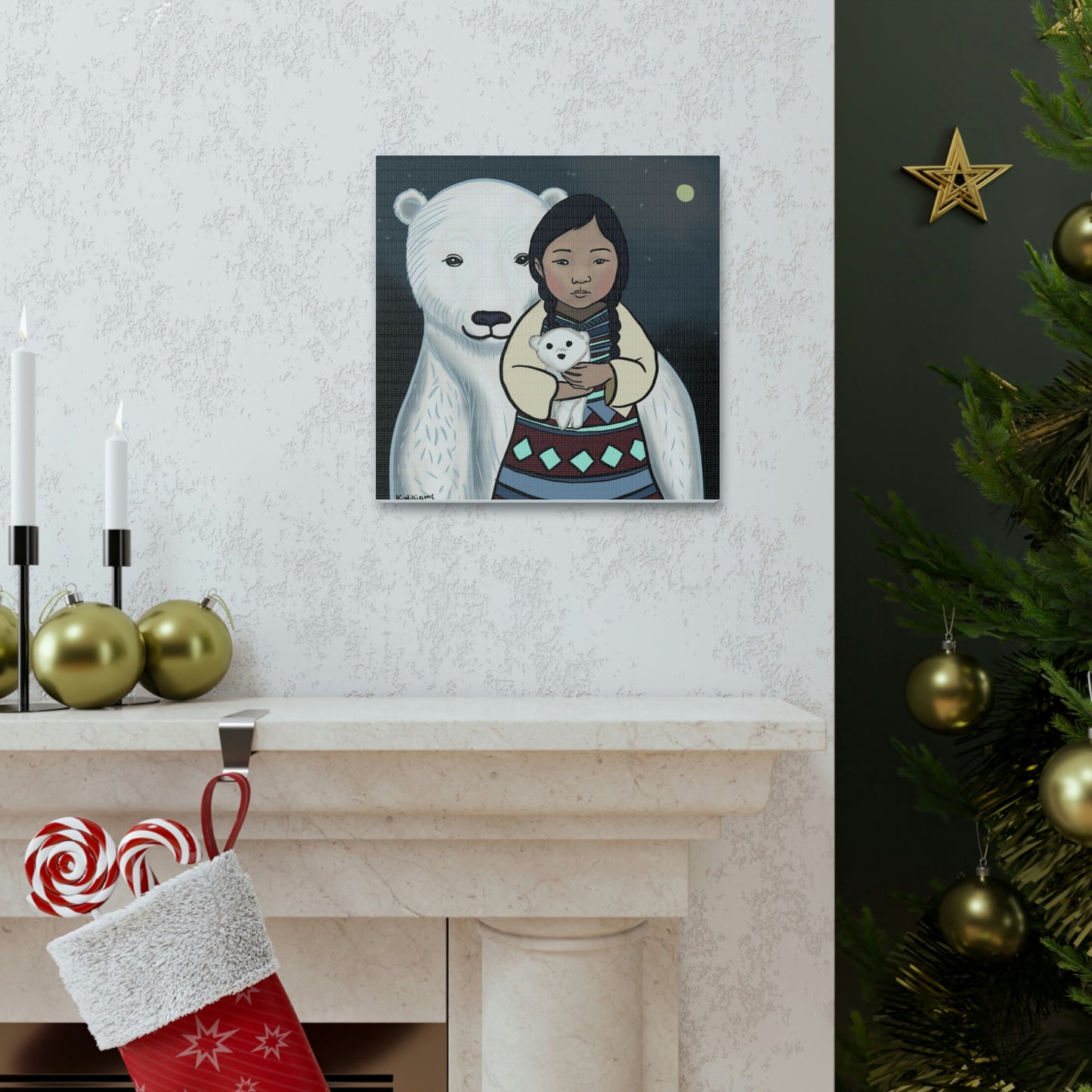 Mama bear - Canvas Gallery Wraps