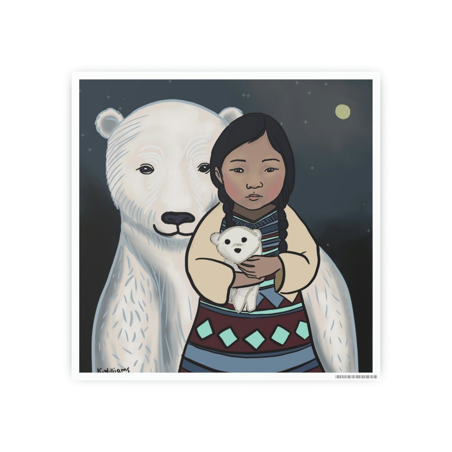 Mama Bear - Photo Art Paper Posters