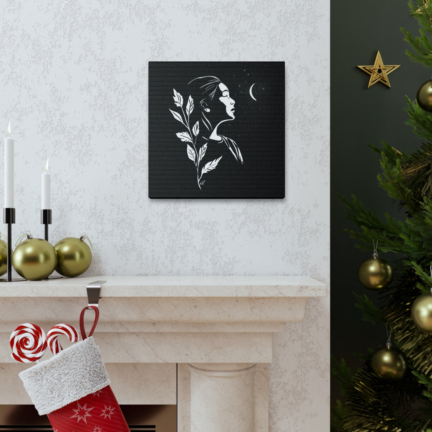 Darkest Night - Canvas Gallery Wraps
