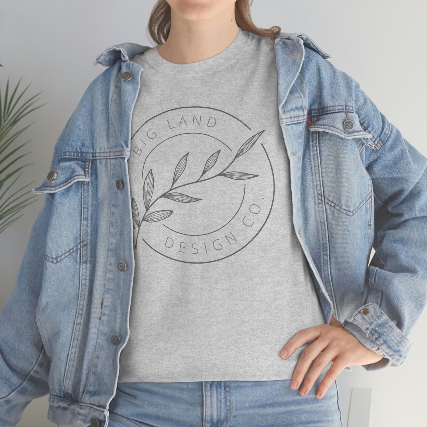 Big Land Design - Unisex Heavy Cotton Tee