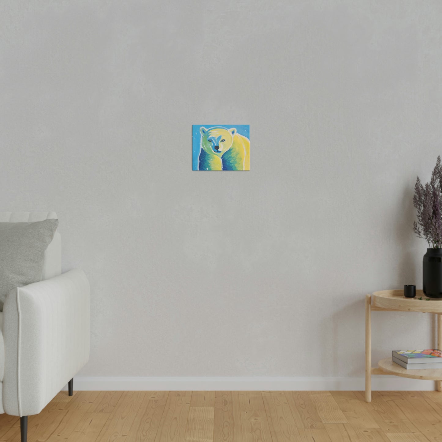 Polar bear - Matte Canvas, Stretched, 0.75"