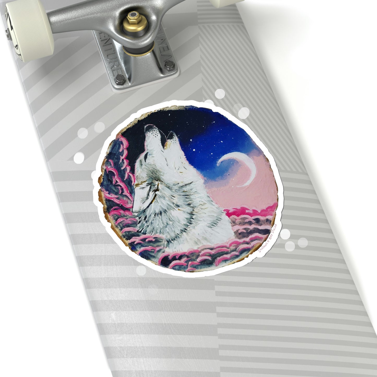Howl - Kiss-Cut Stickers