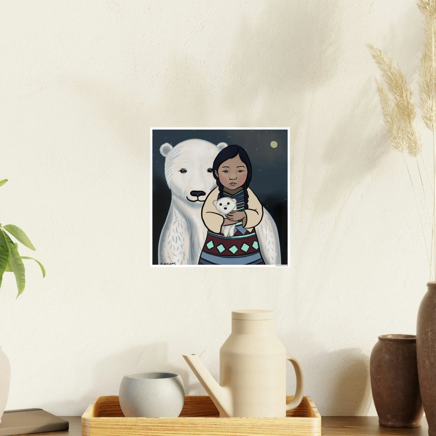 Mama Bear - Photo Art Paper Posters