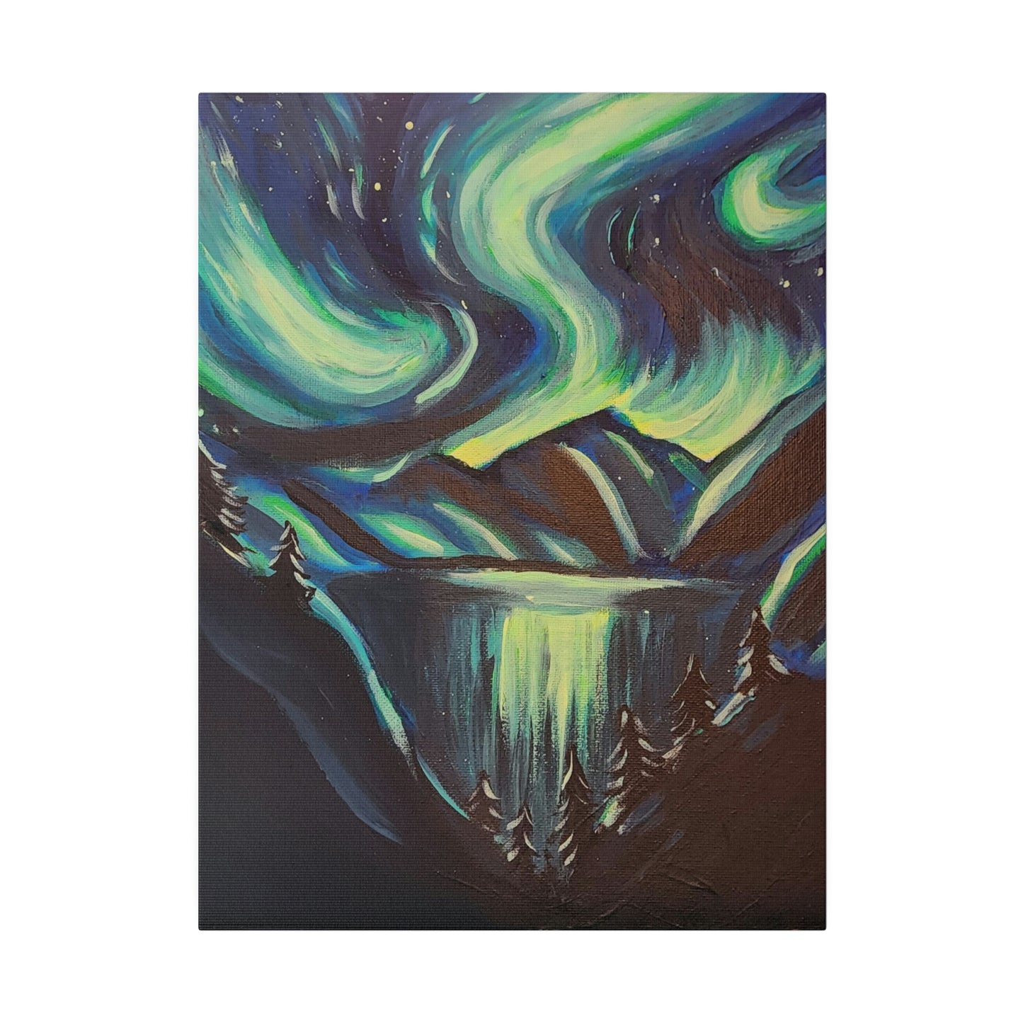 Neon lights - Matte Canvas, Stretched, 0.75"