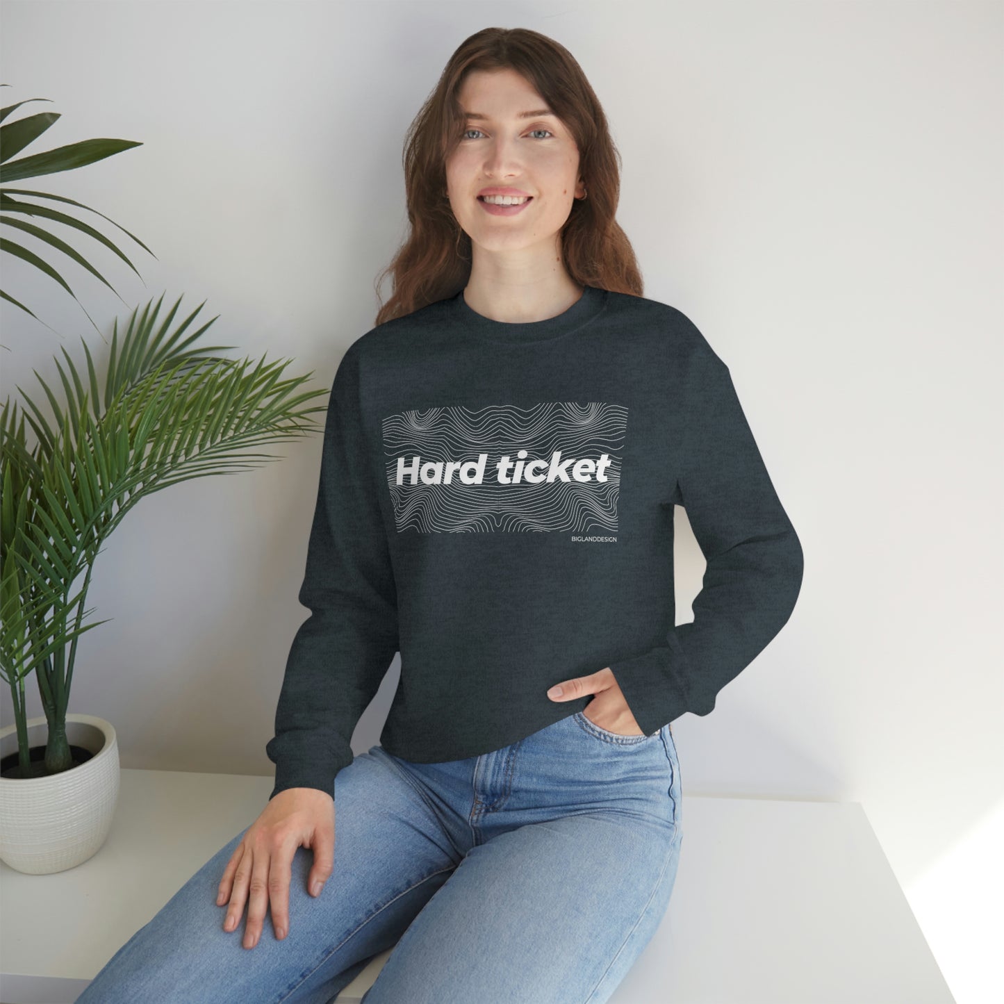 Hard ticket - Heavy Blend™ Crewneck Sweatshirt