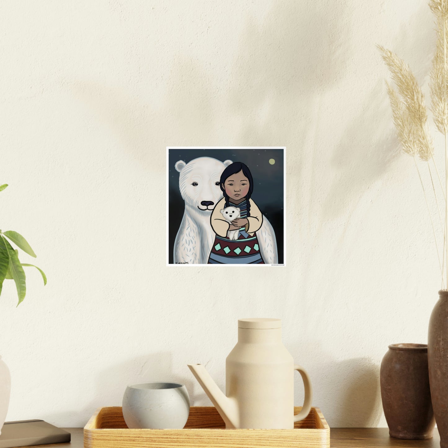 Mama Bear - Photo Art Paper Posters