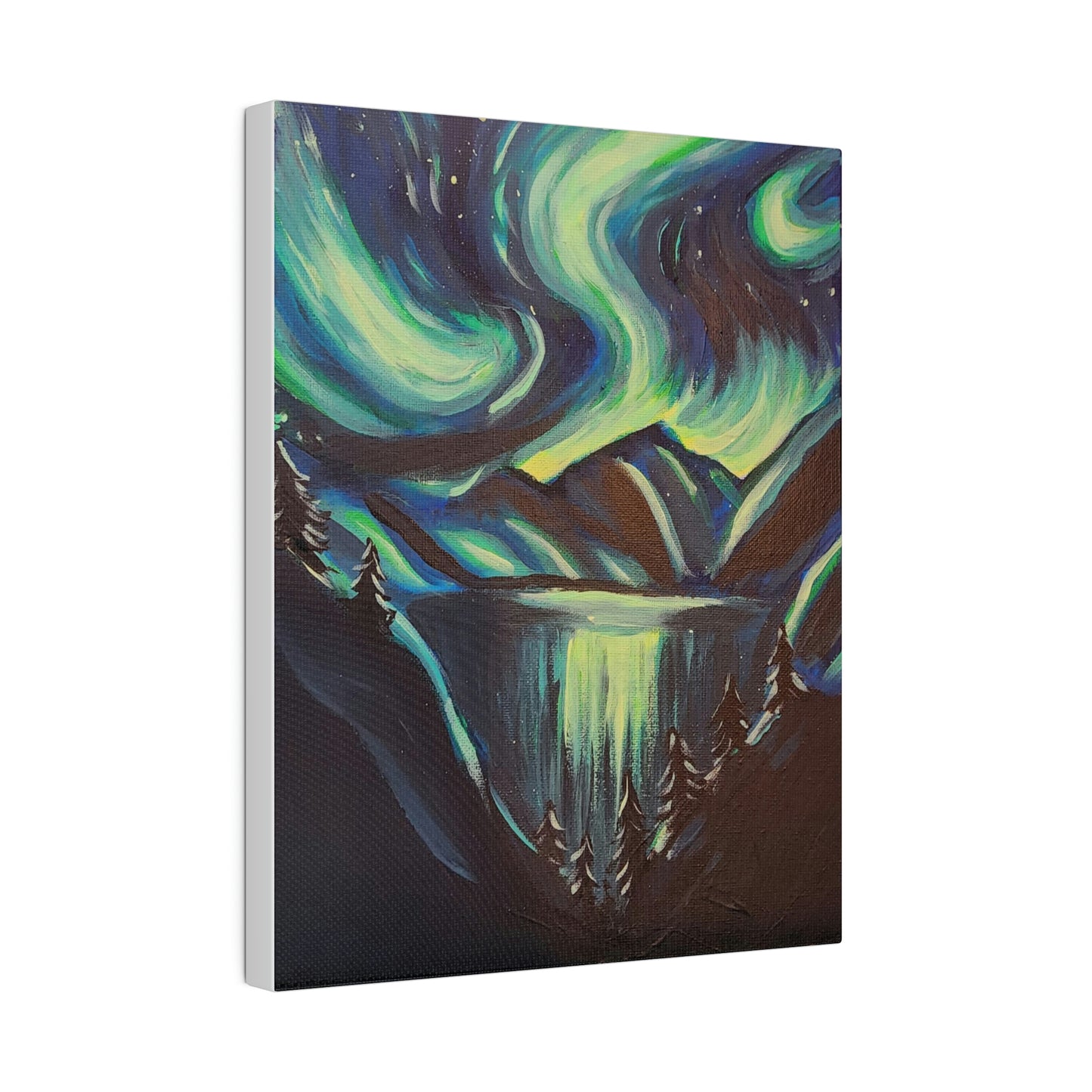 Neon lights - Matte Canvas, Stretched, 0.75"