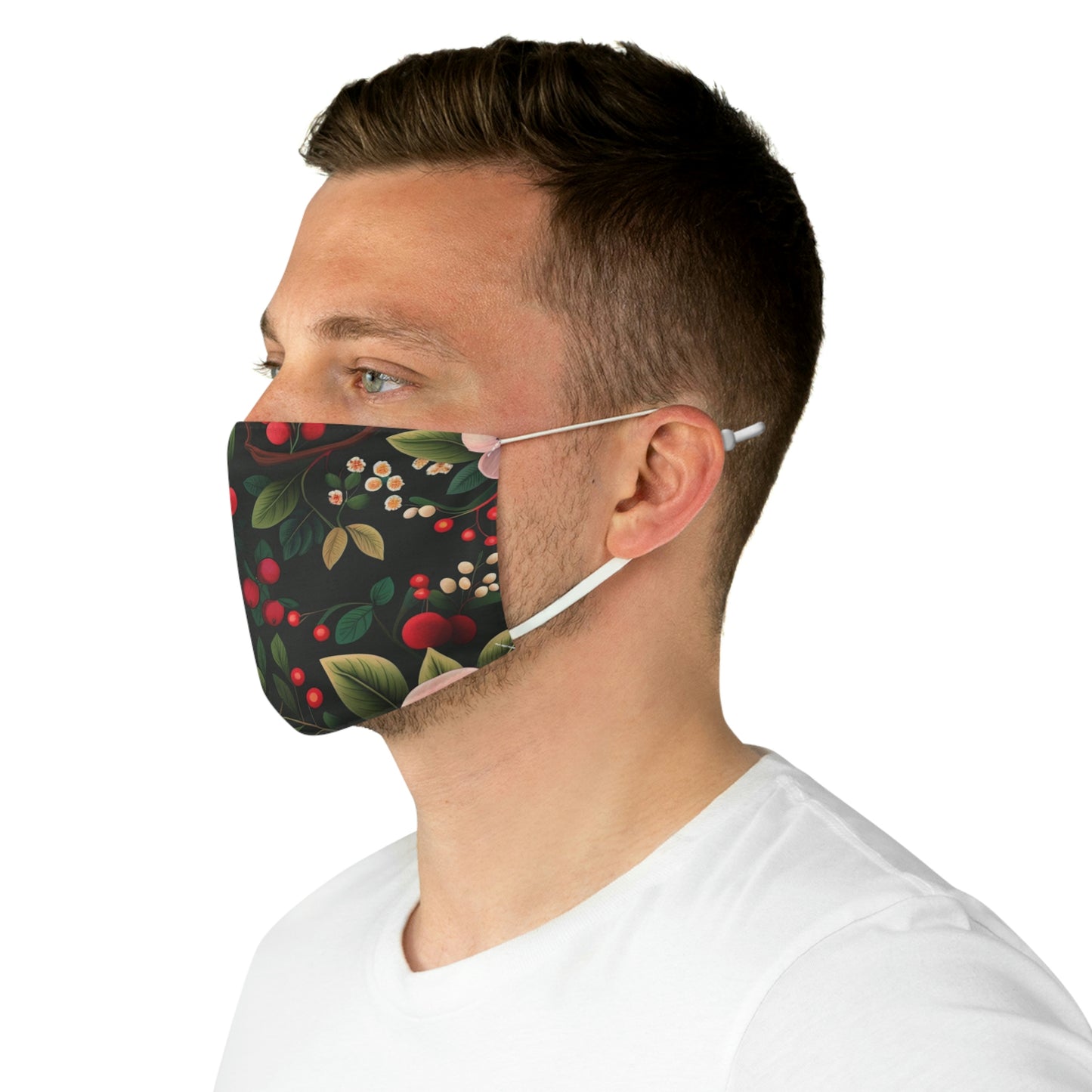Redberry Bliss - Fabric Face Mask