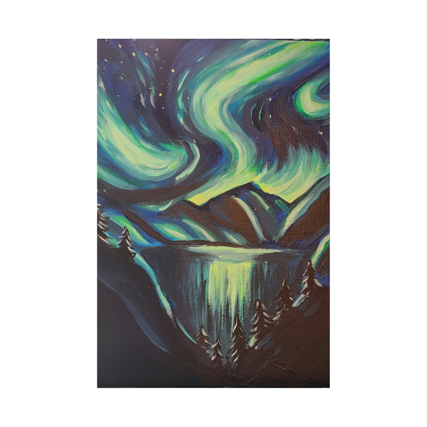Neon lights - Matte Canvas, Stretched, 0.75"