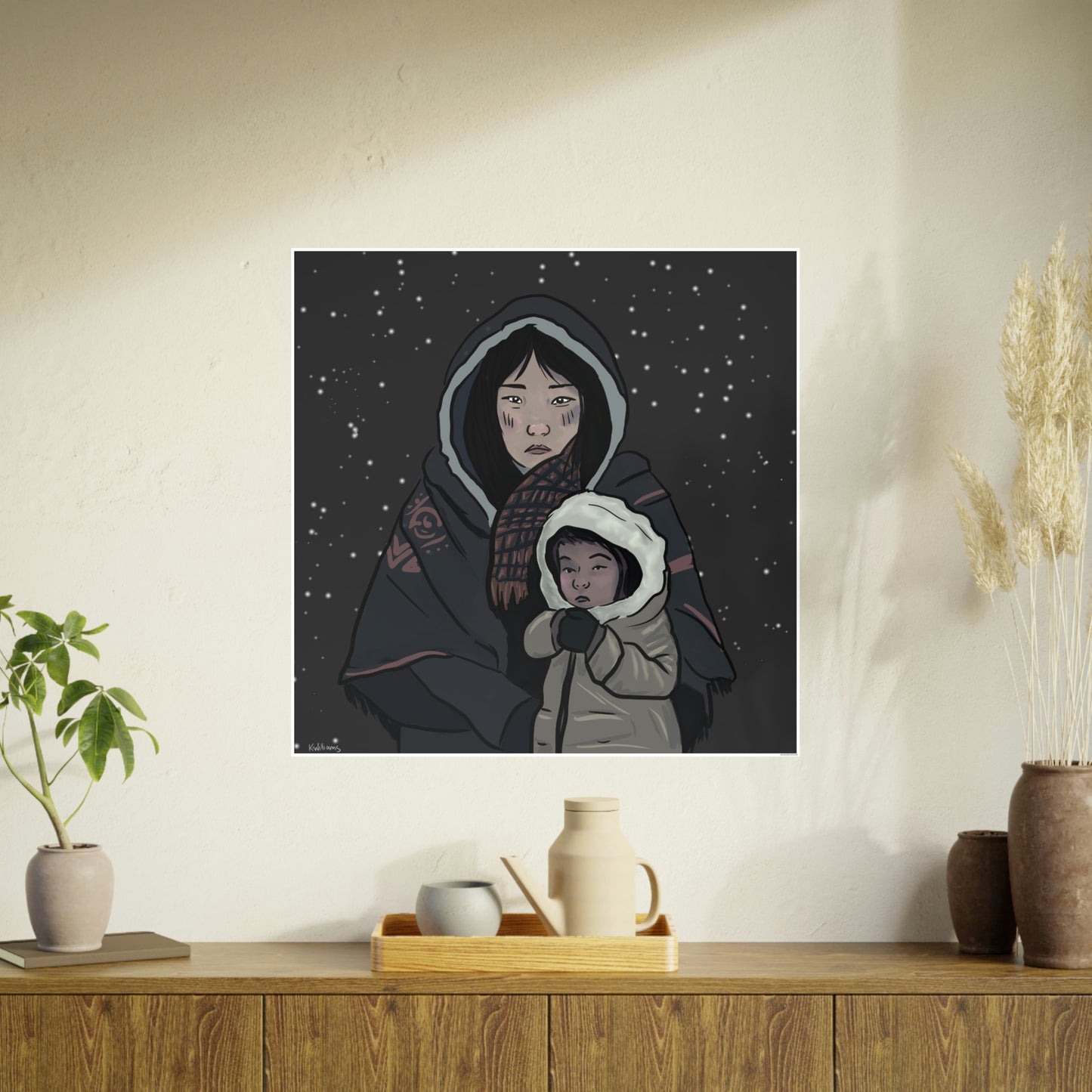 A Mother's love - Paper Posters