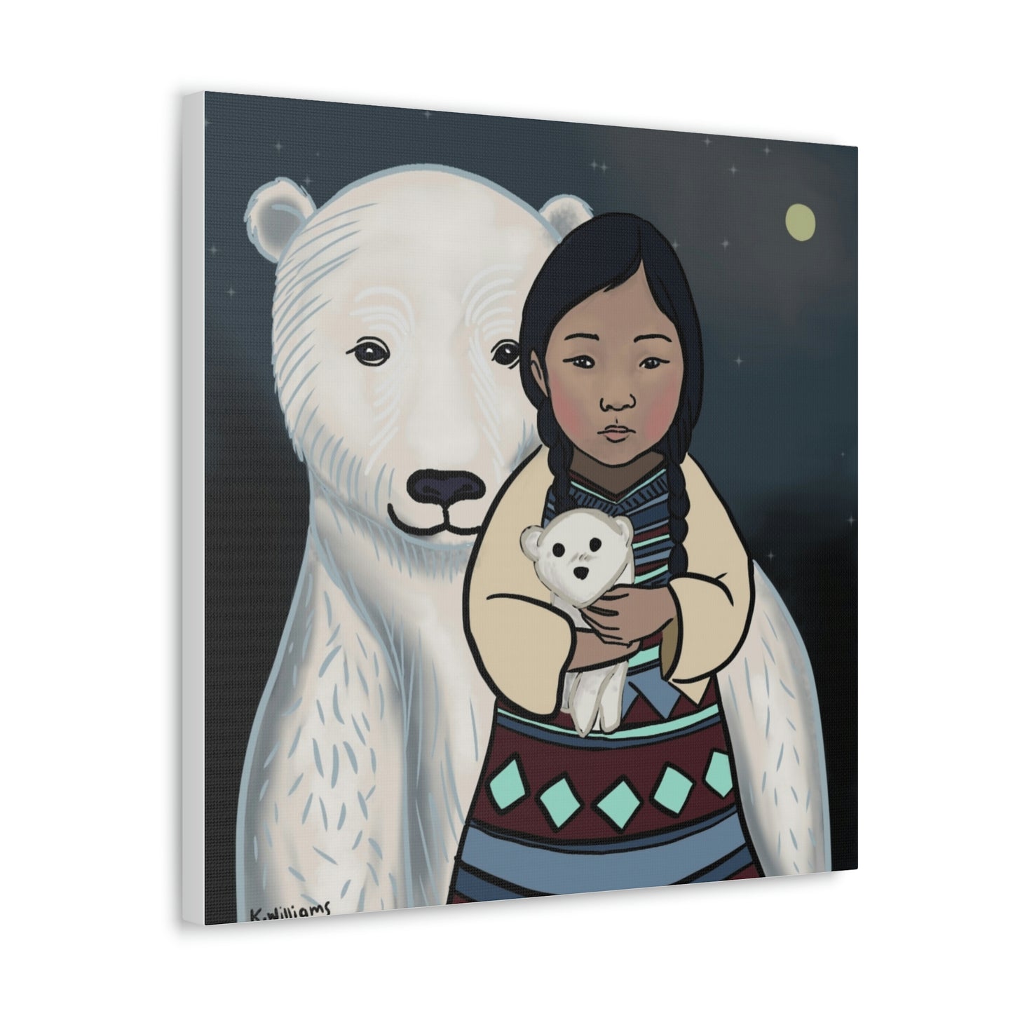 Mama bear - Canvas Gallery Wraps