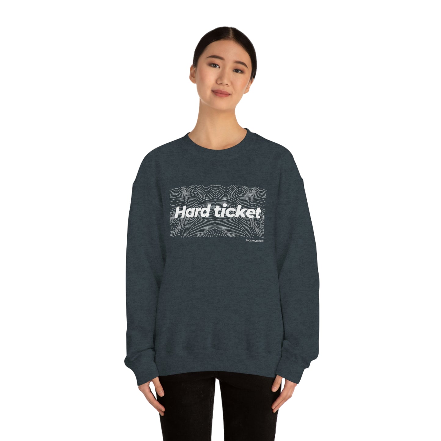 Hard ticket - Heavy Blend™ Crewneck Sweatshirt