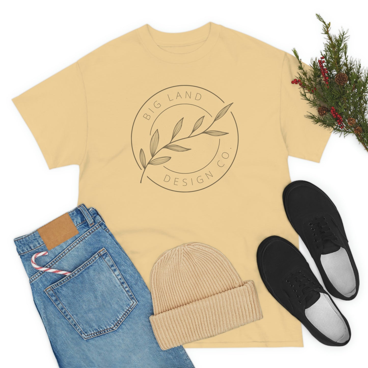 Big Land Design - Unisex Heavy Cotton Tee