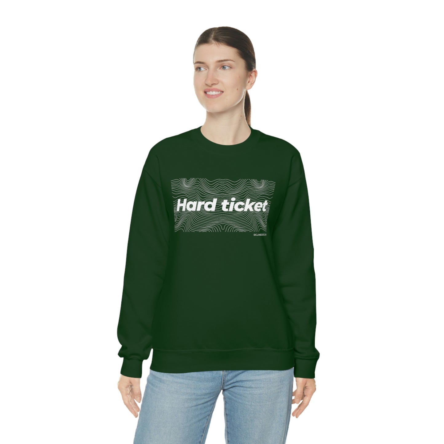Hard ticket - Heavy Blend™ Crewneck Sweatshirt