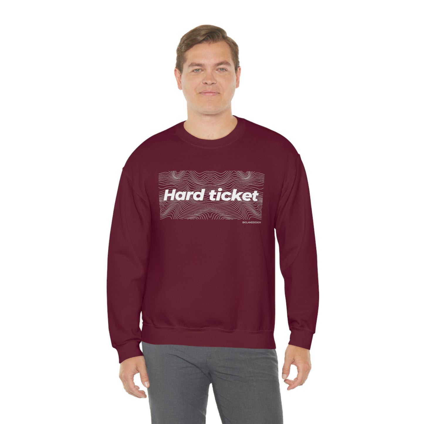 Hard ticket - Heavy Blend™ Crewneck Sweatshirt