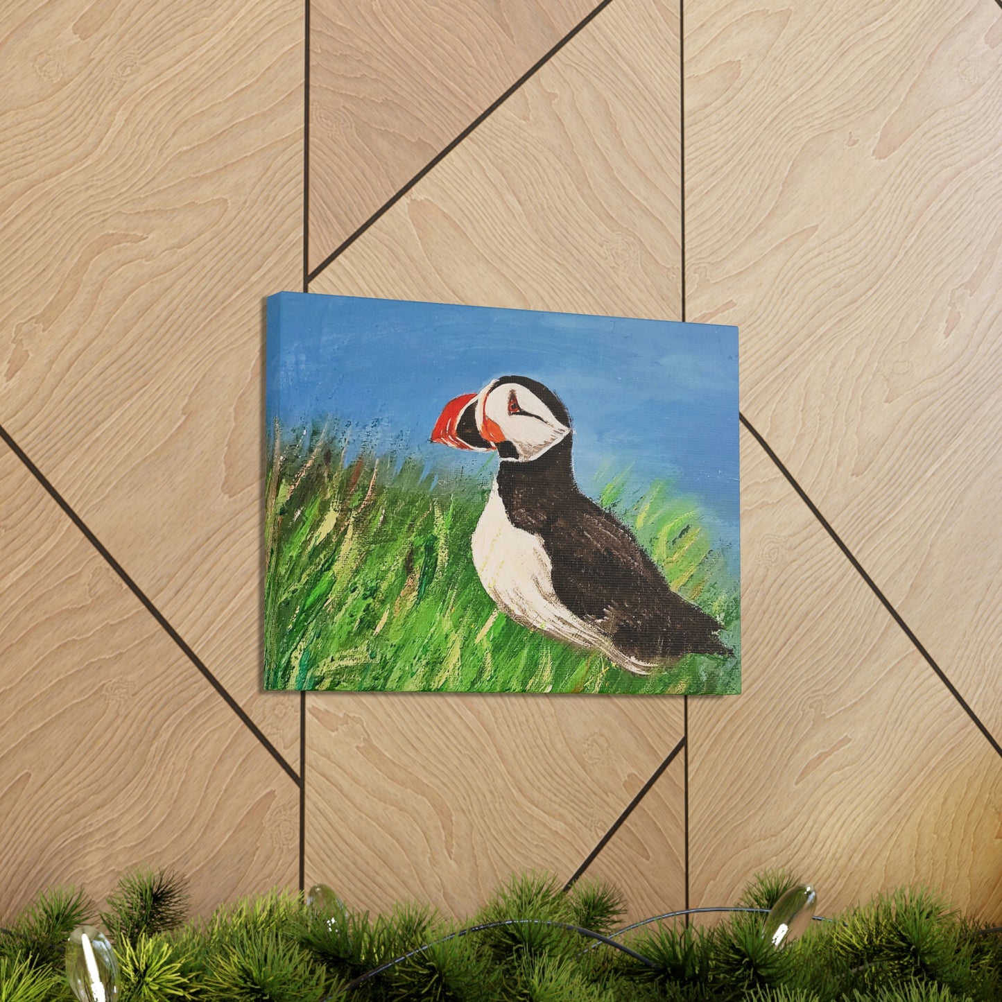 Puffin - Canvas Gallery Wraps