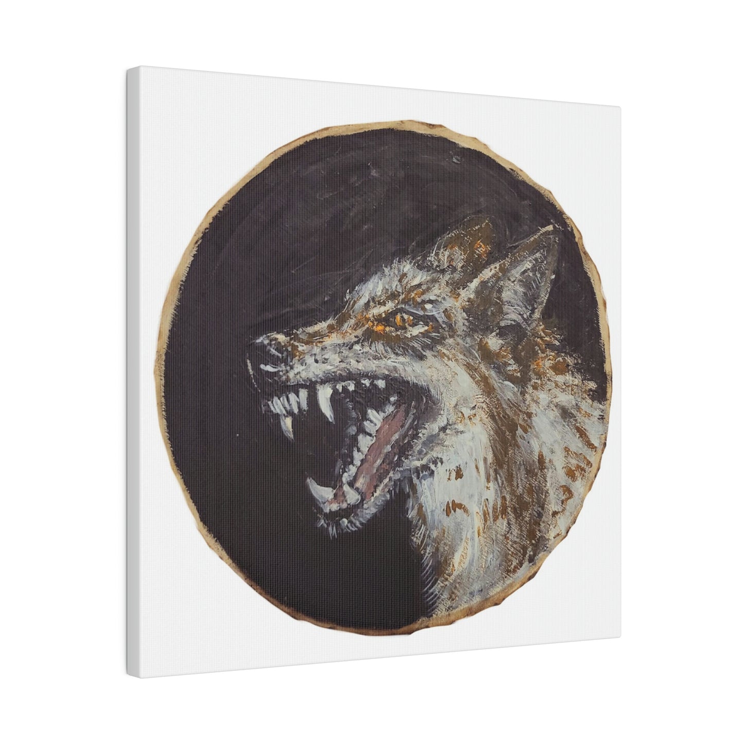 Wolf - Matte Canvas, Stretched, 0.75"