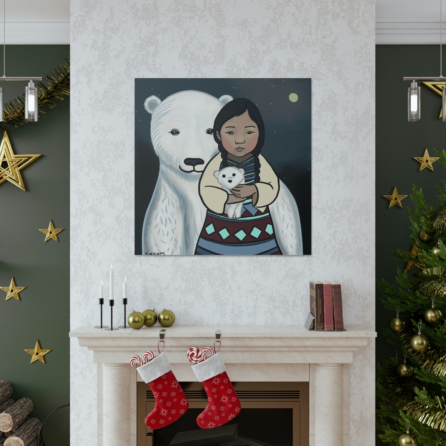 Mama bear - Canvas Gallery Wraps