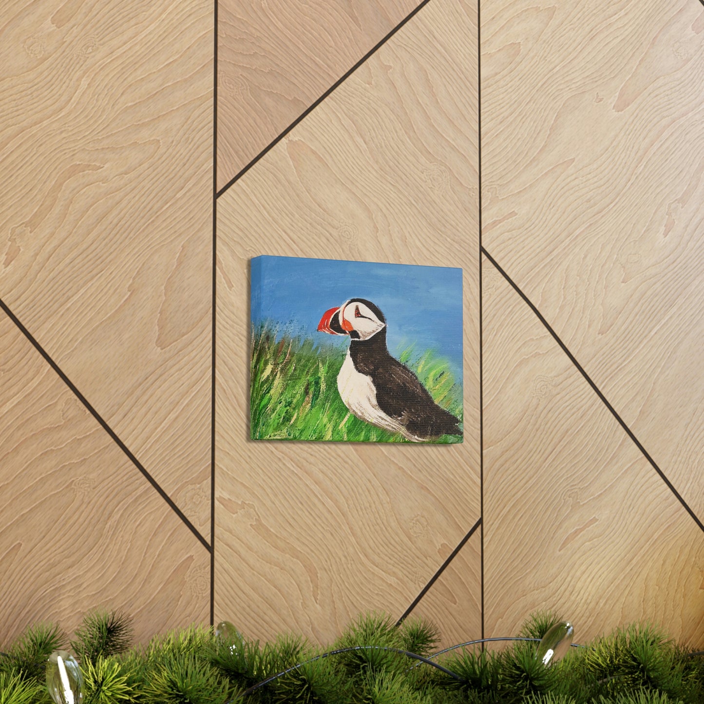 Puffin - Canvas Gallery Wraps