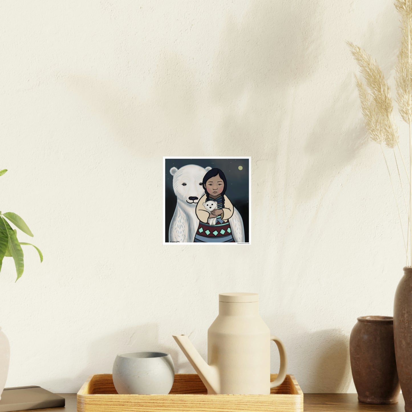 Mama Bear - Photo Art Paper Posters