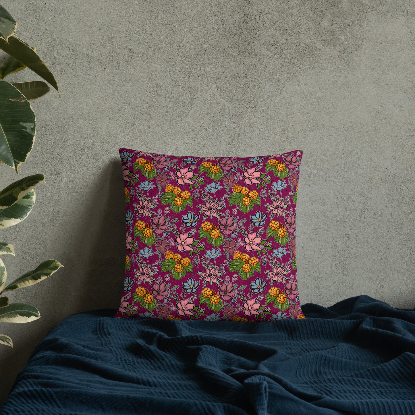 Bakeapple Bloom - Basic Pillow