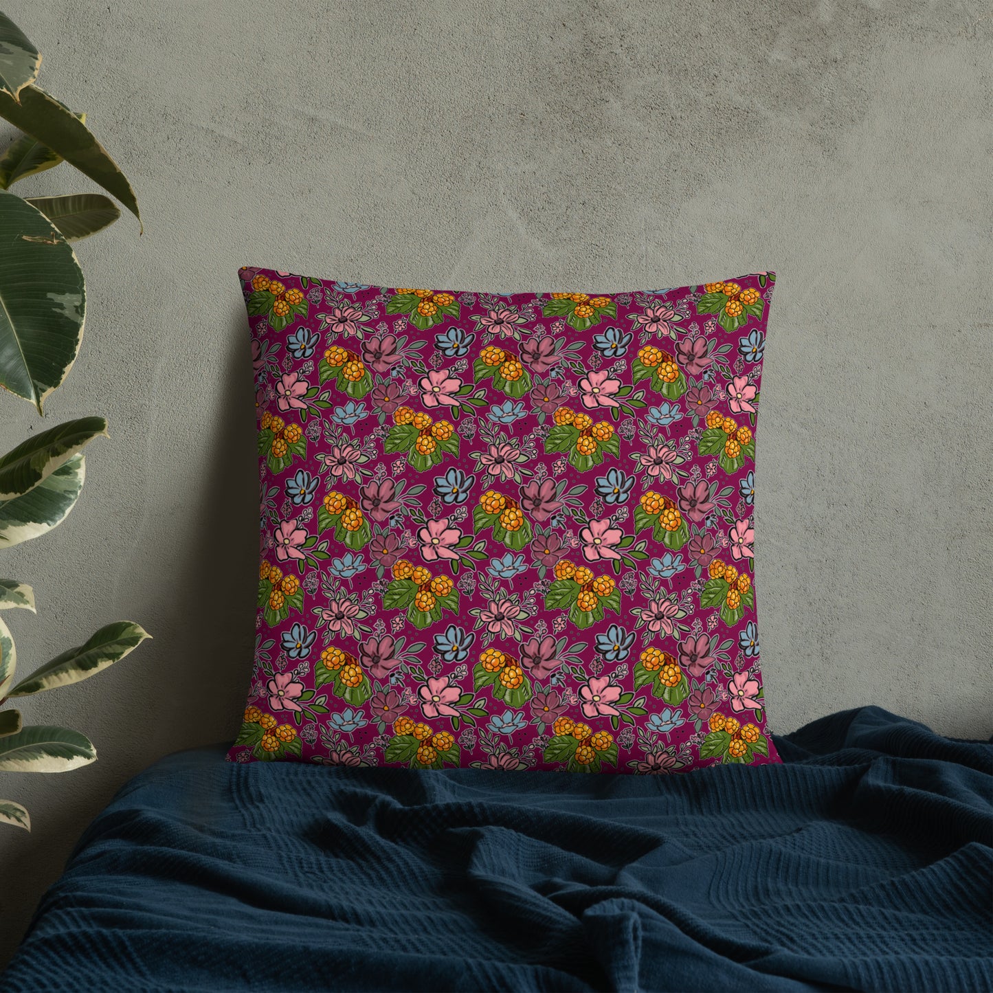 Bakeapple Bloom - Basic Pillow