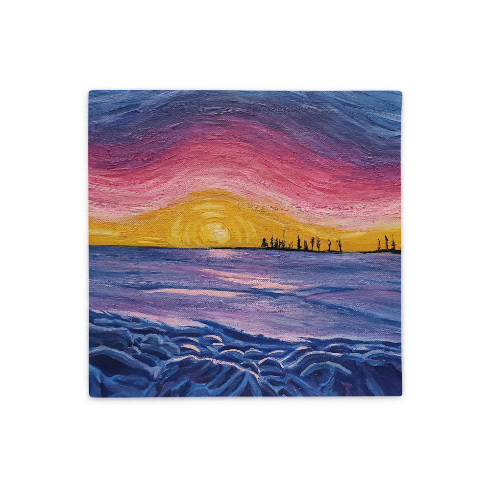 sunrise/set - 2 sided Pillow Case