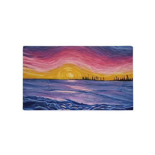 sunrise/set - 2 sided Pillow Case