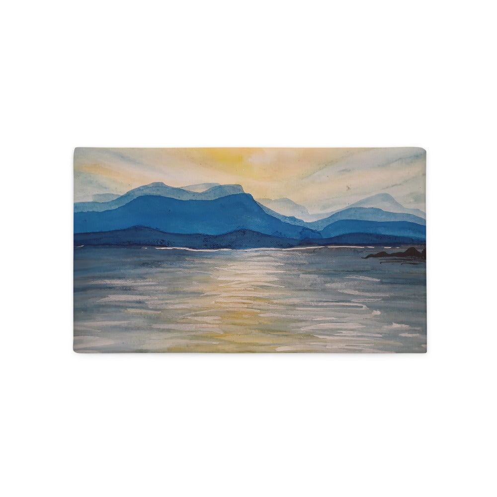 sunrise/set - 2 sided Pillow Case