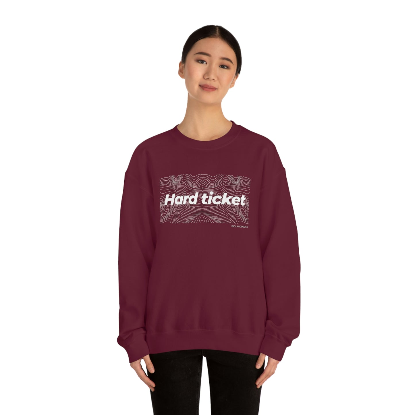Hard ticket - Heavy Blend™ Crewneck Sweatshirt