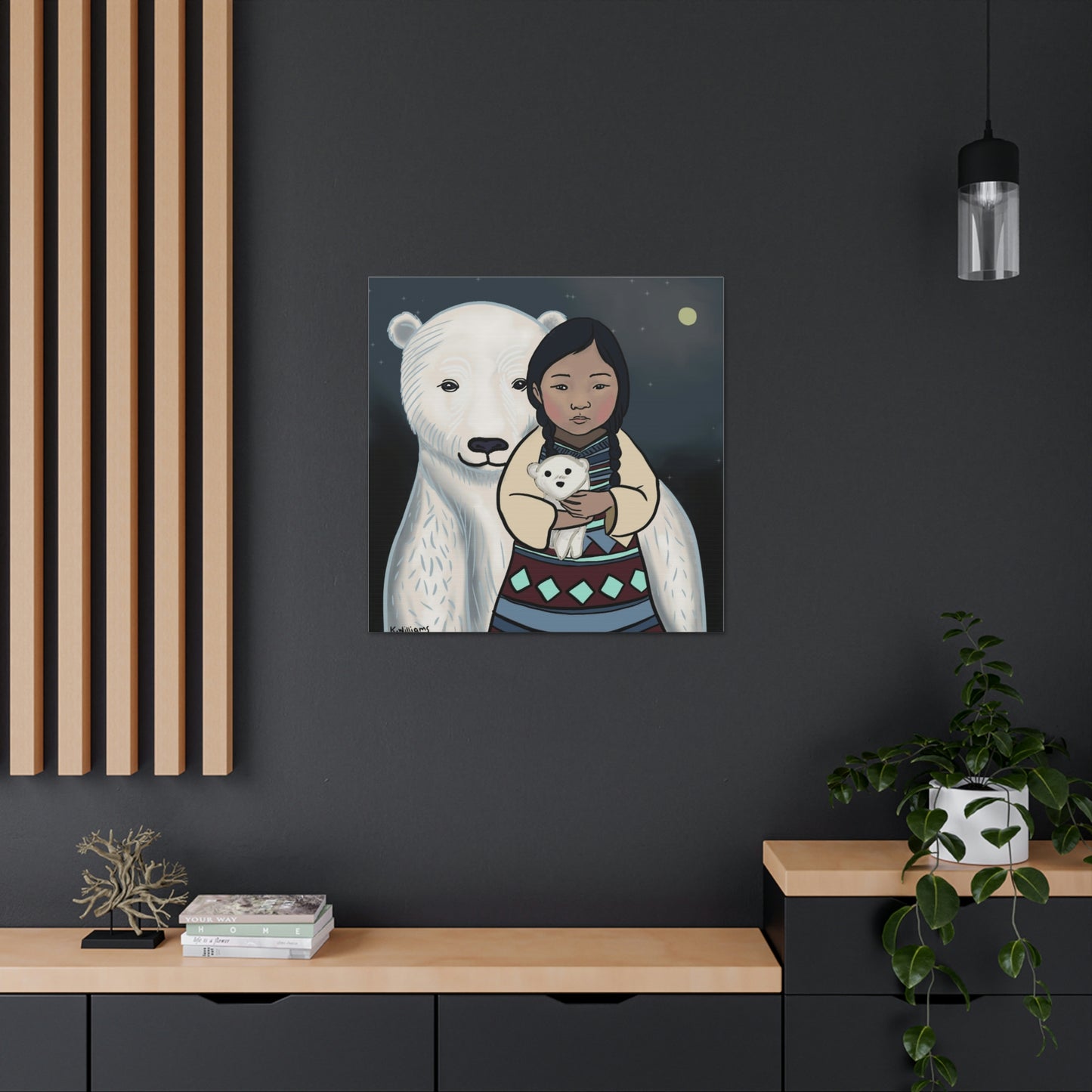 Mama bear - Canvas Gallery Wraps