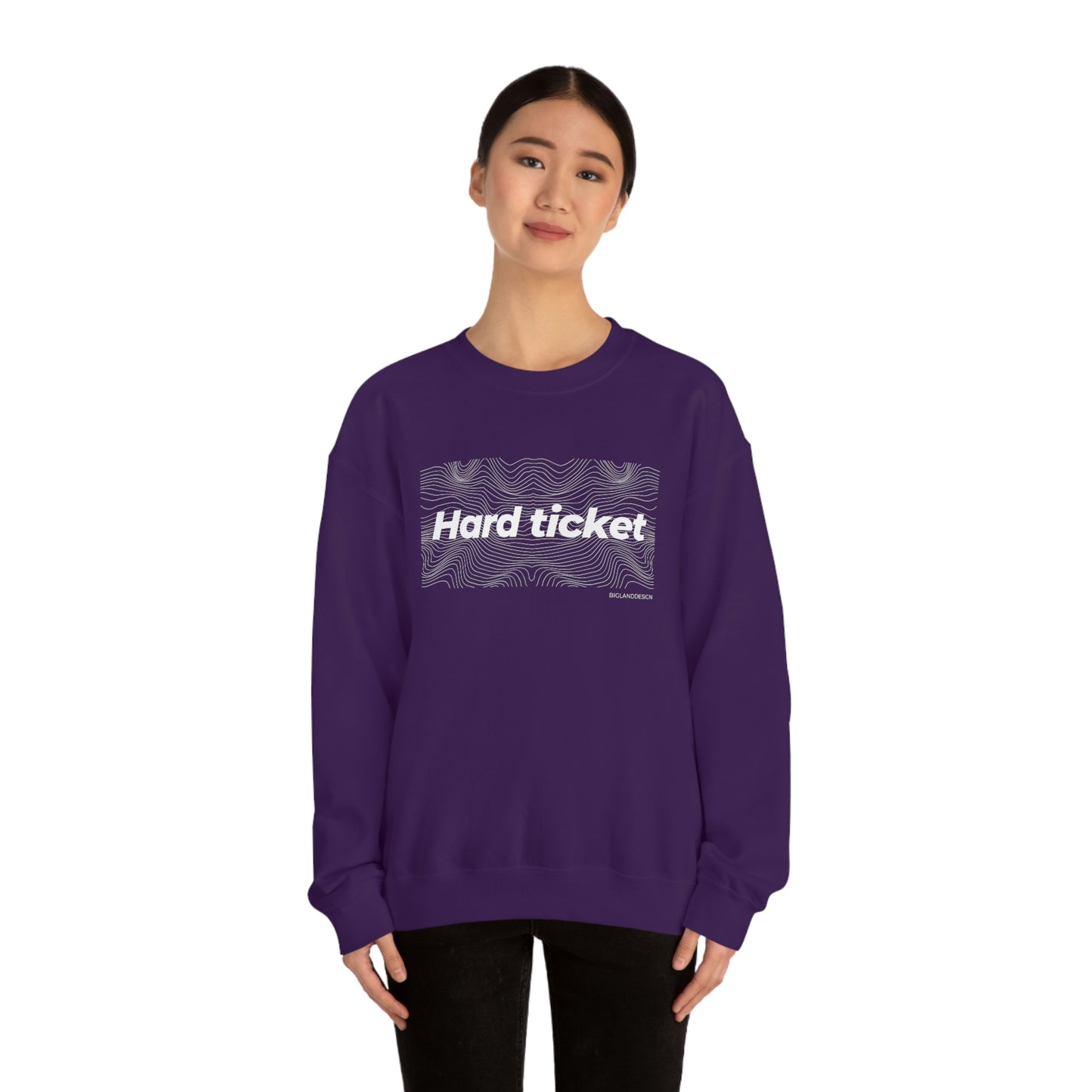Hard ticket - Heavy Blend™ Crewneck Sweatshirt